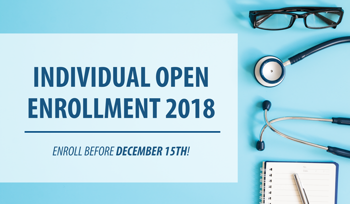 open enrollment 2018 member benefits graphic