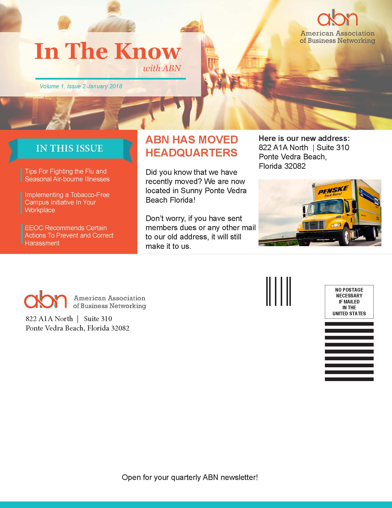 ABN Quarterly Newsletter January 2018 Volume 1 Issue 2