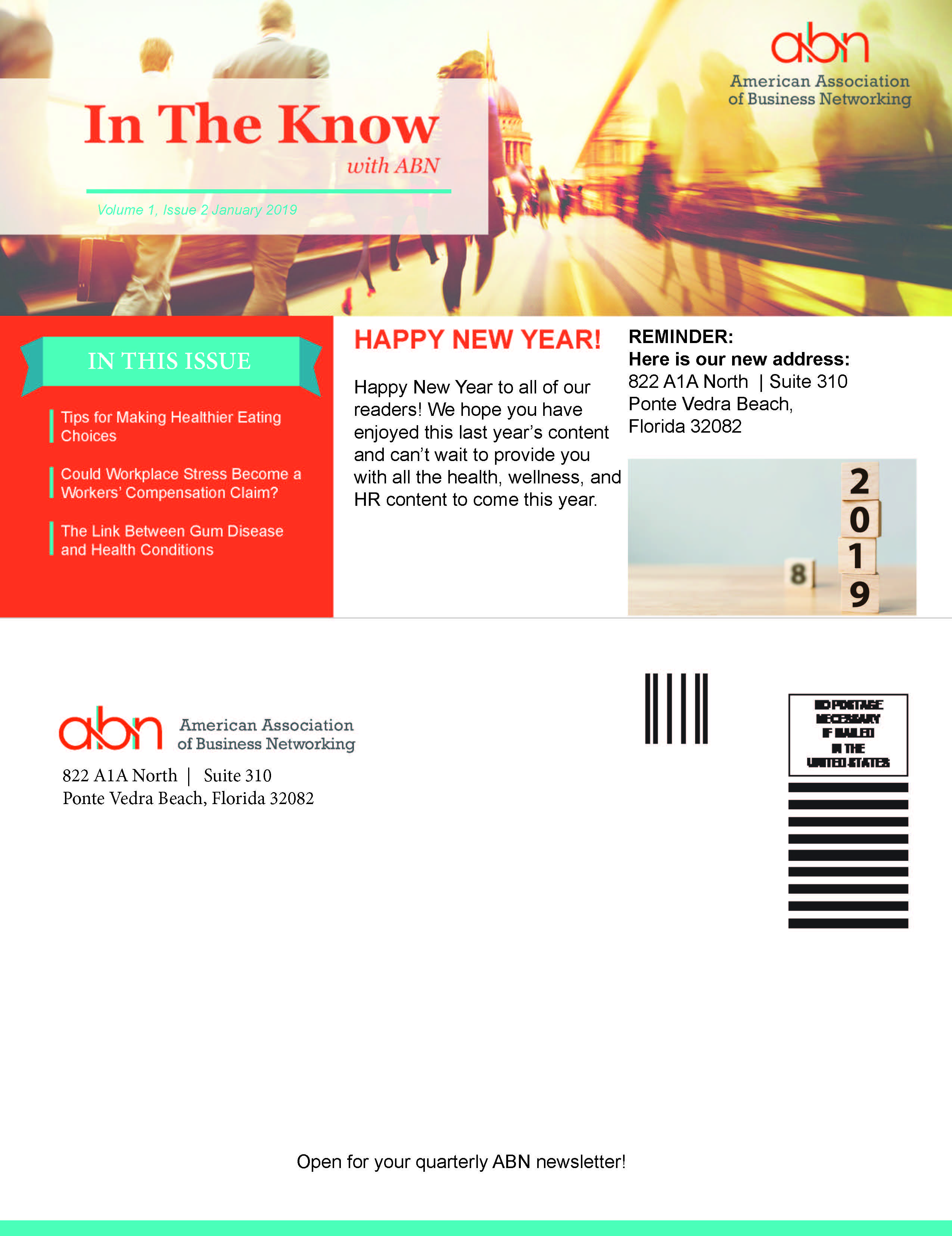ABN Quarterly Newsletter January 2018 Volume 2 Issue 2 img 1